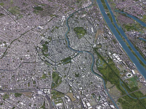 Vienna - 3D City Model 3D Model