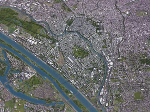 Vienna - 3D City Model 3D Model