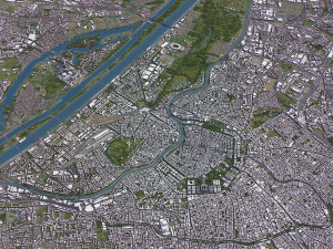 Vienna - 3D City Model 3D मॉडल