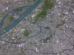 Vienna - 3D City Model 3D Model