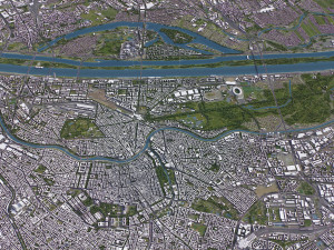 Vienna - 3D City Model 3D मॉडल