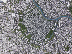 Vienna - 3D City Model 3D मॉडल