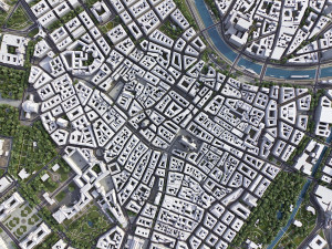 Vienna - 3D City Model 3D मॉडल