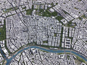 Vienna - 3D City Model 3D Model