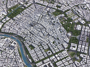 Vienna - 3D City Model 3D मॉडल