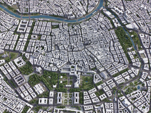 Vienna - 3D City Model 3D मॉडल