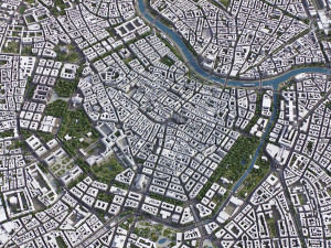 Vienna - 3D City Model 3D मॉडल
