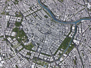 Vienna - 3D City Model 3D Model