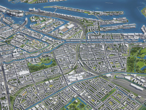 Amsterdam - 3D City Model 3D Model