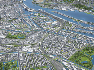 Amsterdam - 3D City Model 3D Model
