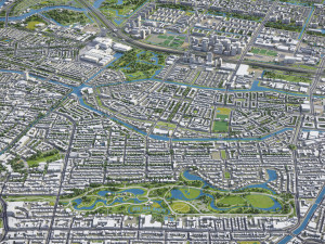 Amsterdam - 3D City Model 3D Model