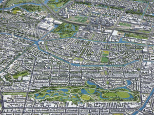 Amsterdam - 3D City Model 3D Model