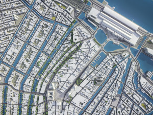 Amsterdam - 3D City Model 3D Model
