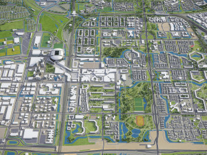 Amsterdam - 3D City Model 3D Model