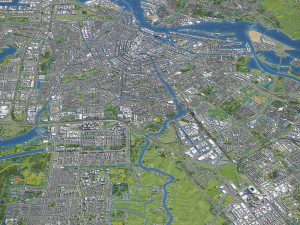 Amsterdam - 3D City Model 3D Model