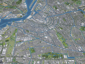 Amsterdam - 3D City Model 3D Model
