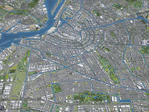 Amsterdam - 3D City Model 3D Model