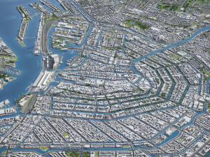 Amsterdam - 3D City Model 3D Model
