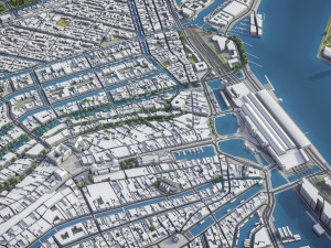 Amsterdam - 3D City Model 3D Model