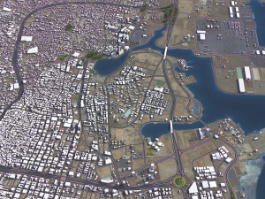 Jeddah - 3D City Model 3D Model