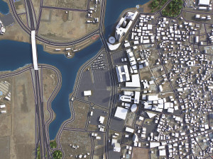 Jeddah - 3D City Model 3D Model