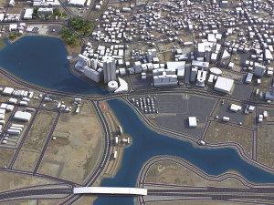 Jeddah - 3D City Model 3D Model