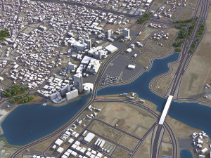 Jeddah - 3D City Model 3D Model