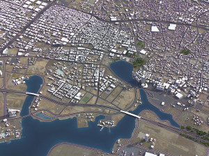 Jeddah - 3D City Model 3D Model