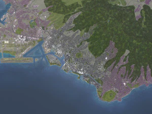 Honolulu - 3D City Model 3D Model