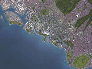 Honolulu - 3D City Model 3D Model