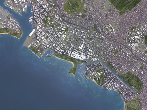 Honolulu - 3D City Model Model 3D