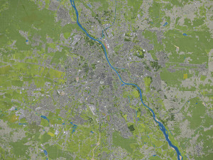 Warsaw - 3D City Model Model 3D