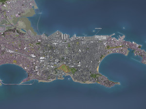 Mumbai - 3D City Model 3D मॉडल