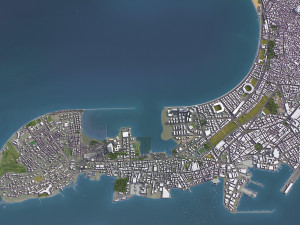 Mumbai - 3D City Model 3D मॉडल