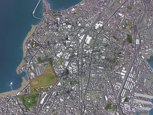 Mumbai - 3D City Model 3D Model