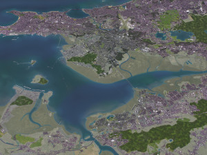 Mumbai - 3D City Model 3D मॉडल