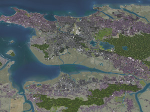 Mumbai - 3D City Model 3D मॉडल
