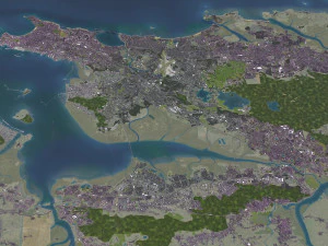 Mumbai - 3D City Model 3D Model