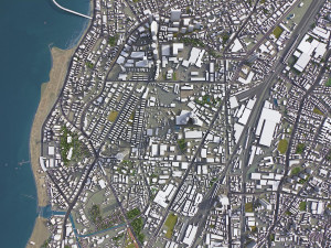 Mumbai - 3D City Model 3D मॉडल