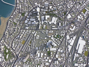 Mumbai - 3D City Model 3D मॉडल