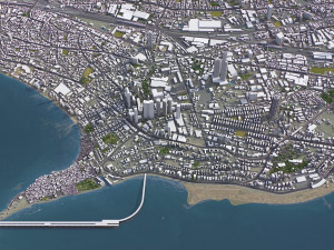 Mumbai - 3D City Model 3D मॉडल