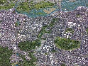 Shenzhen - 3D City Model 3D Модель