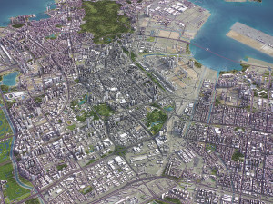 Shenzhen - 3D City Model 3D Модель
