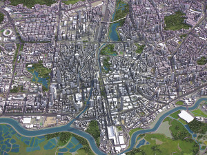 Shenzhen - 3D City Model 3D Модель