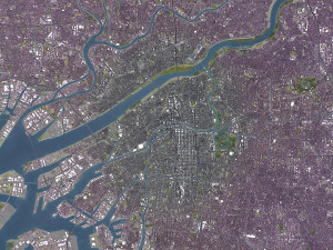 Osaka - 3D City Model 3D मॉडल