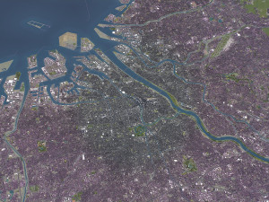 Osaka - 3D City Model 3D मॉडल