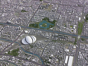 Beijing - 3D City Model 3D मॉडल