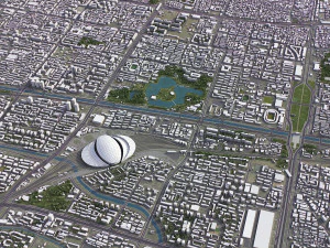 Beijing - 3D City Model 3D Model