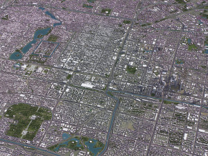 Beijing - 3D City Model 3D Model