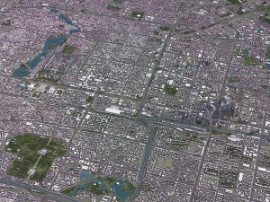 Beijing - 3D City Model 3D Model